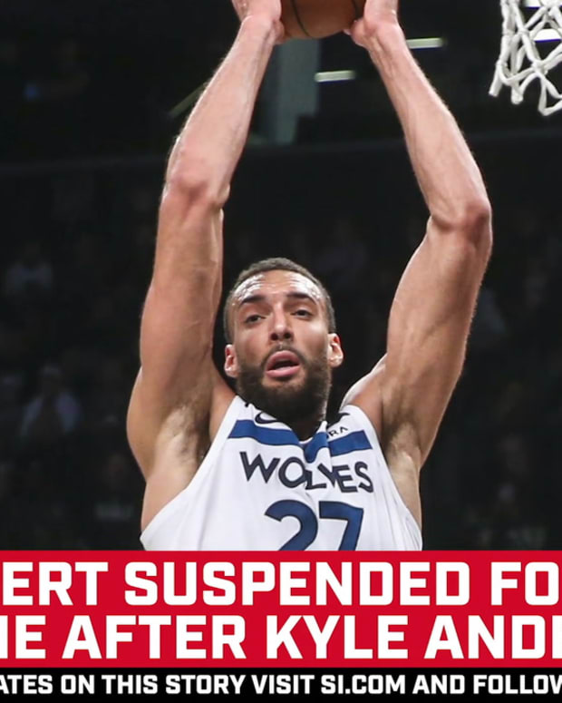 Rudy Gobert Suspended for Play-in Game Against Lakers